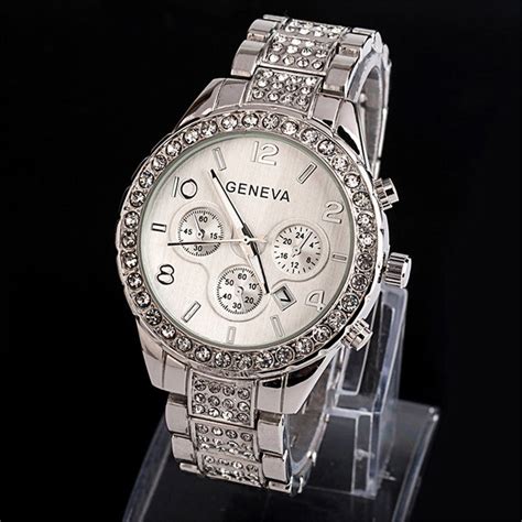 geneva quartz watches for women.